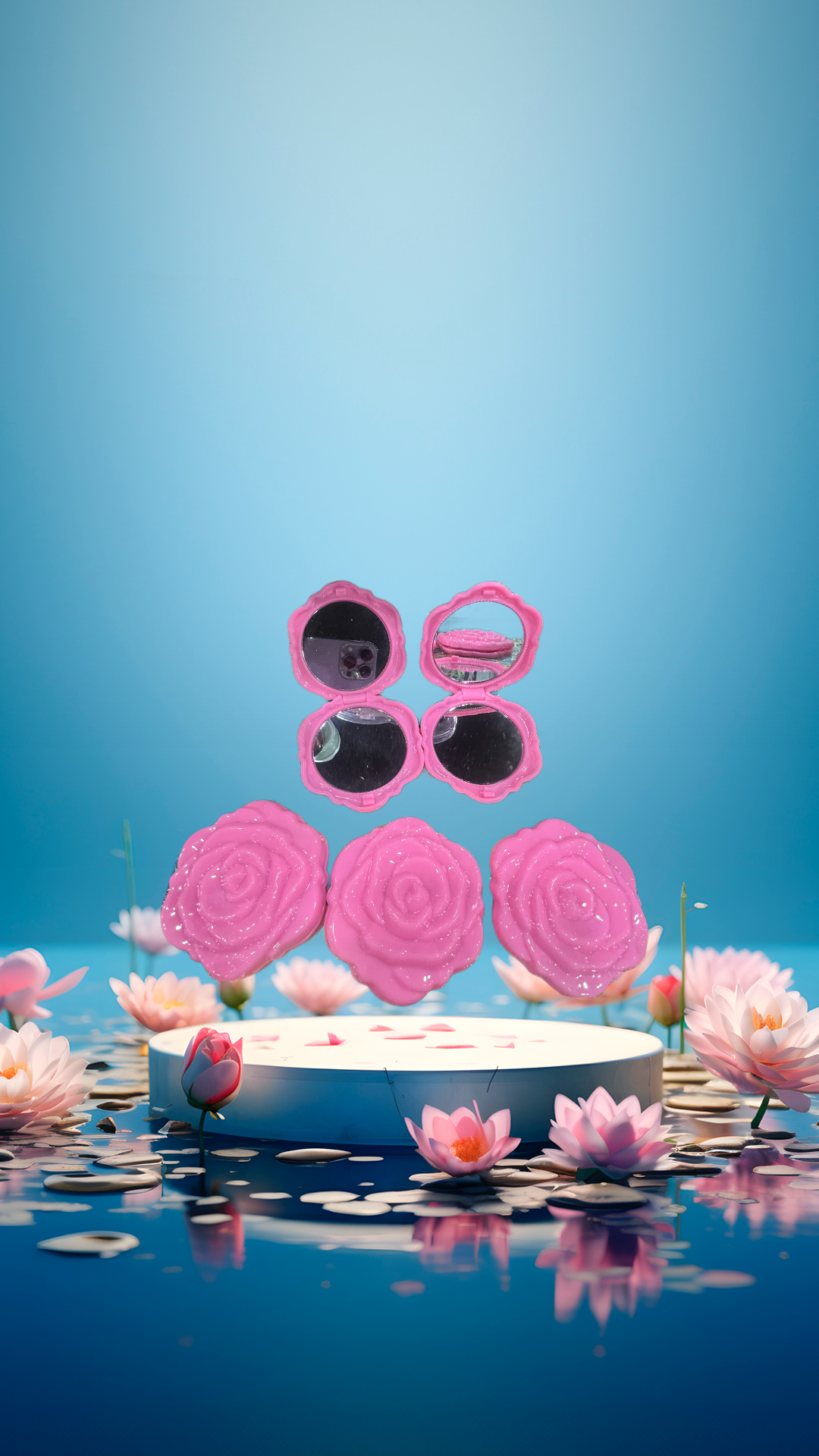 Rose Pocket Mirror