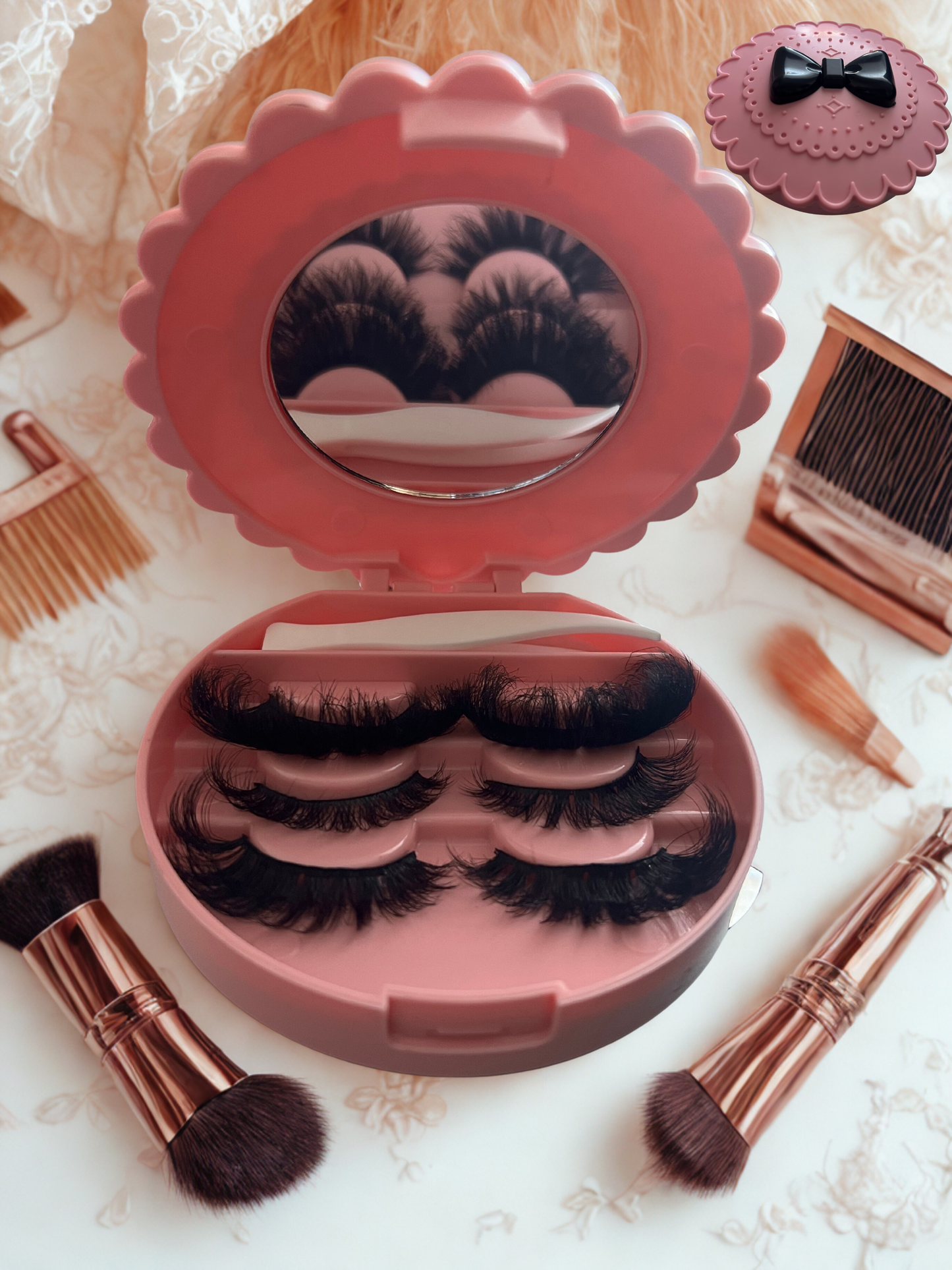 Travel Lash Kit Set (With Lashes)