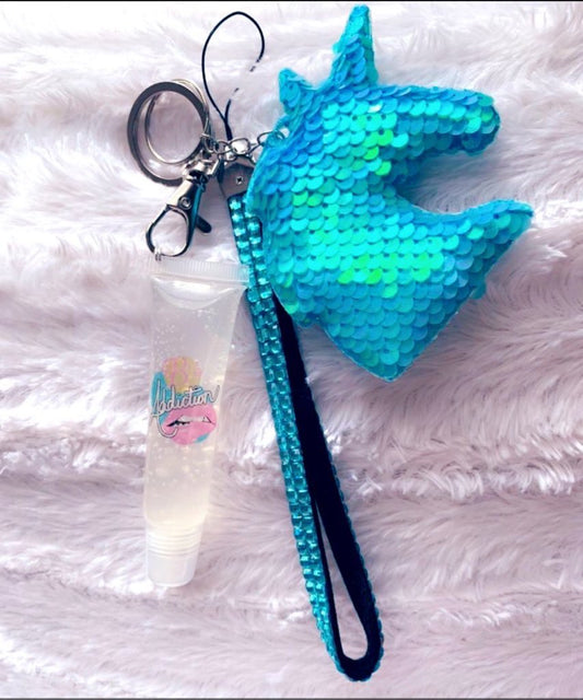 Lipgloss Keychain Set